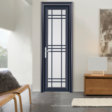 China Factory Manufacturing Frosted Glass Aluminium Bathroom and Bedroom Doors (FT-D80)